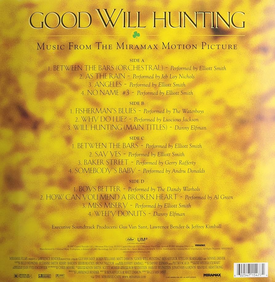Good Will Hunting [2 LP]: Soundtrack: Amazon.ca: Music